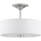Progress Lighting Inspire Collection 13" Two-Light Semi-Flush P350129-009 - alternate 1
